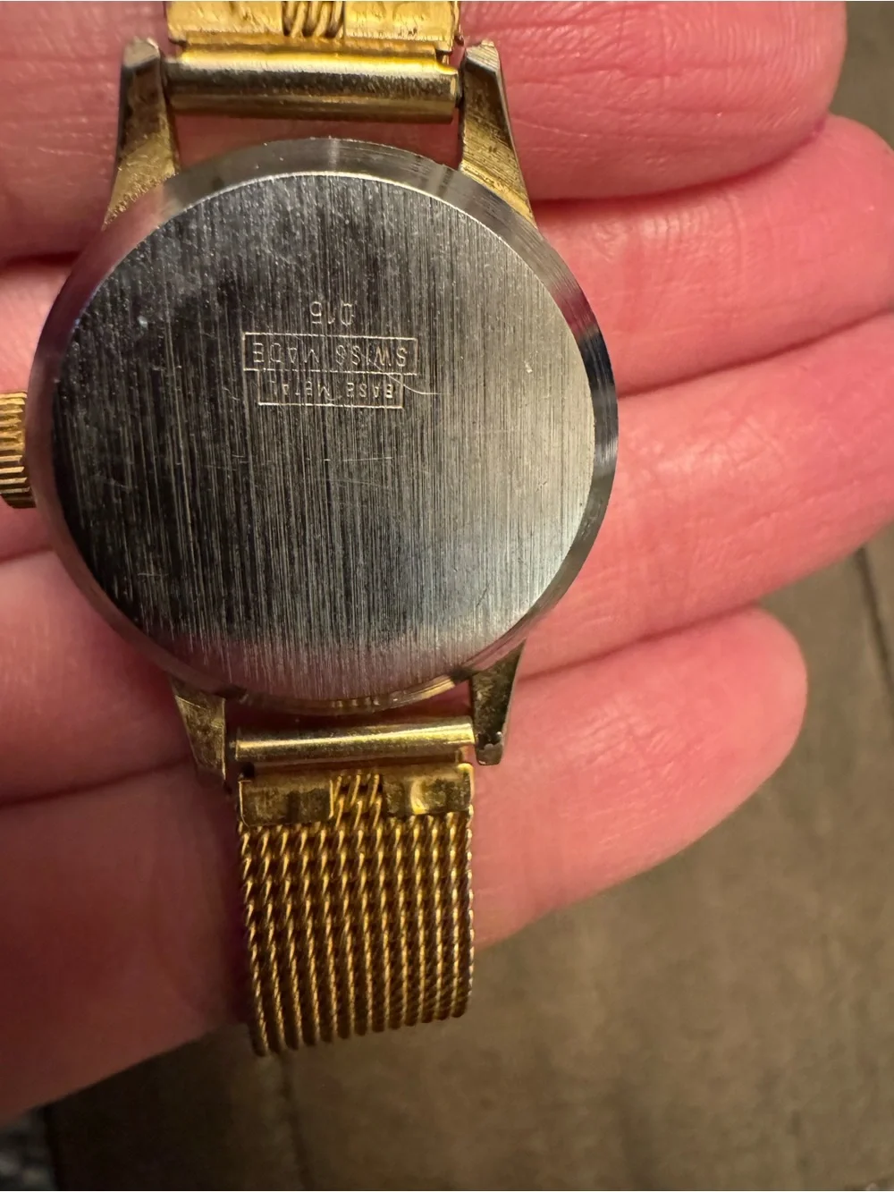 Vintage Mickey Mouse Wind Up Watch